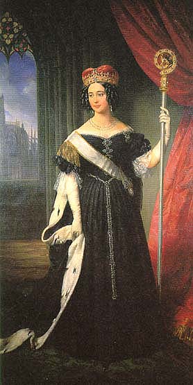 Portrait of Maria Theresa of Austria-Teschen Queen of the Two Sicilies